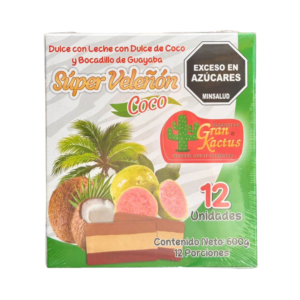 Bocadillo tricolor Súper Veleñón dulce de guayaba tradicional