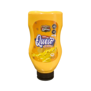 Salsa de queso Herederos del Llano crema de queso venezolana