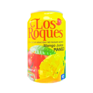 Bebida de mango Los Roques refresco sabor mango tropical