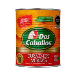 Durazno Dos Caballos fruta en almibar