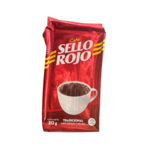 Café Sello Rojo molido tradicional aroma intenso