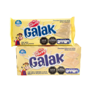 Chocolate blanco Galak tableta cremosa y dulce