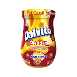 Salsa cheddar Dalvito crema de queso para snacks