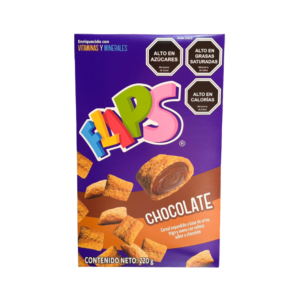 Flips chocolate snack dulce crujiente