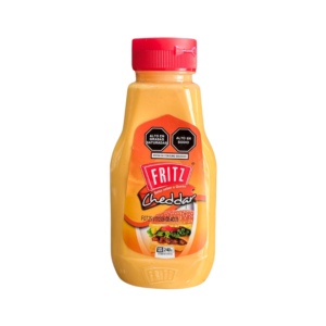 Salsa Fritz cheddar cremosa ideal para papas y snacks