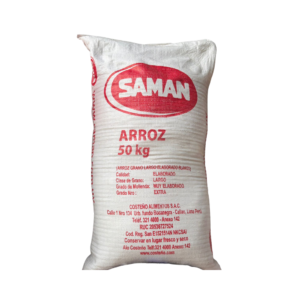 Arroz Saman grano seleccionado para recetas tradicionales
