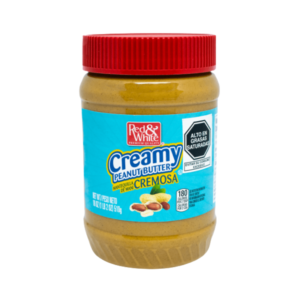 Mantequilla de maní creamy textura suave ideal para untar